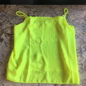 Women’s neon textured casual top NWOT